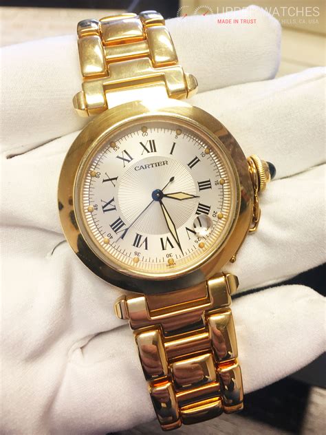 cartier pasha gold|cartier pasha watch price.